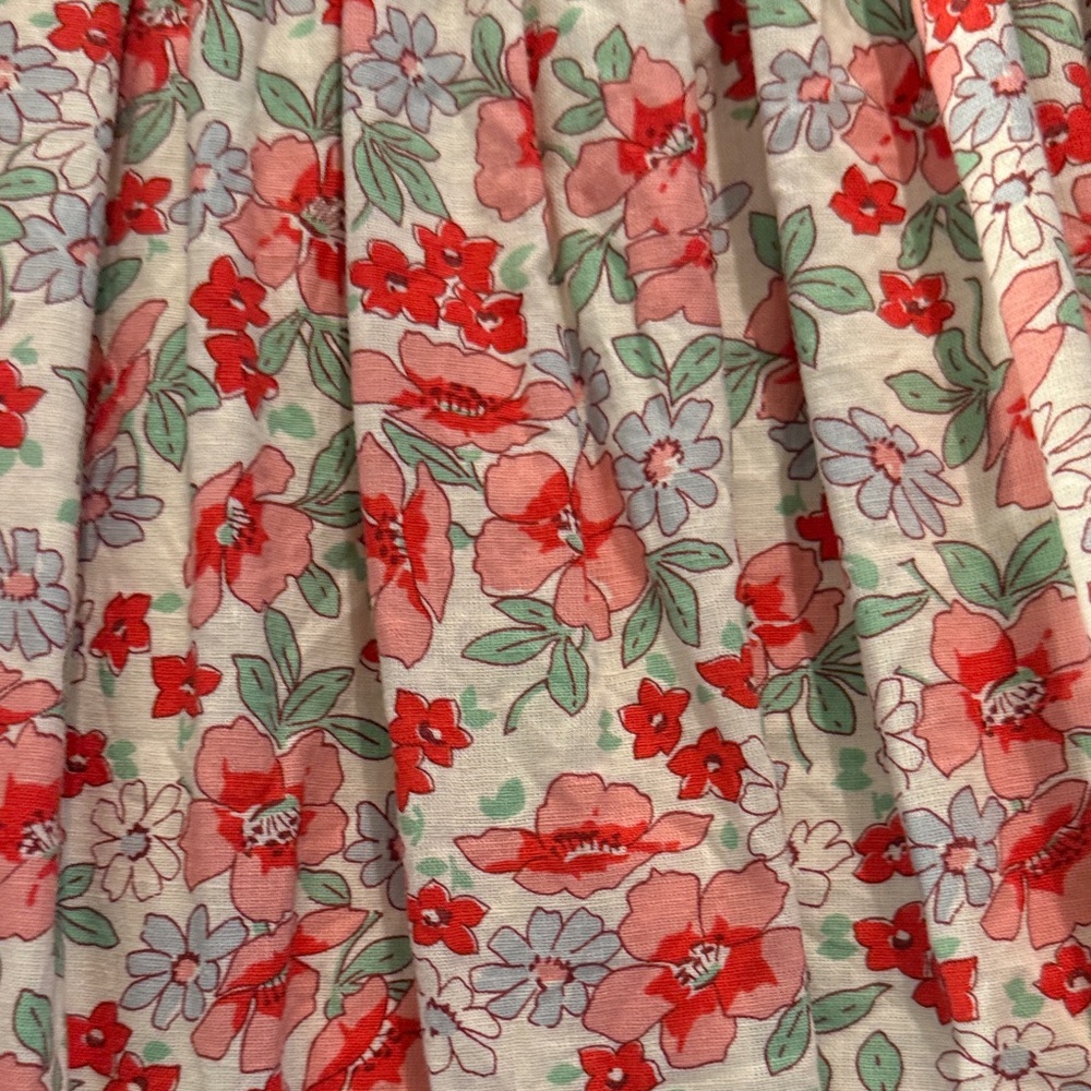 Ralph Lauren Red and White Floral Kids Dress - Picture 3 of 6